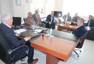 Komisyon Üyeleri Belediyeyi Ziyaret Etti