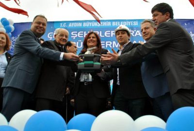 Çerçioğlu, Çine Otobüs Terminalinin Temelini Attı