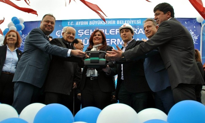 Çerçioğlu, Çine Otobüs Terminalinin Temelini Attı