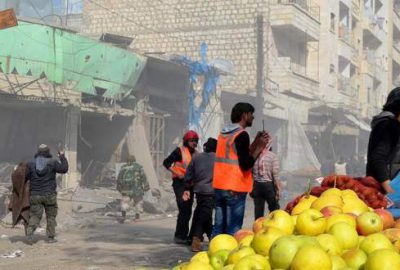 Rus uçakları İdlib’de pazar yerini vurdu: 8 ölü, 28 yaralı