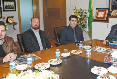 Spor Büro ve hakemlerden ziyaret