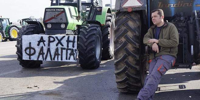 Yunan çiftçiler, eylemlerini Selanik’te sürdürecek