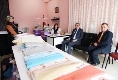 Vali Deniz, KOSGEB Desteği İle Kurulan İşletmeleri Ziyaret Etti