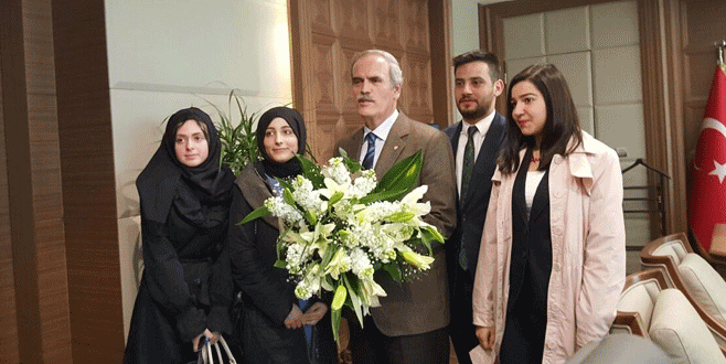 Gençlerden Başkan Altepe’ye teşekkür