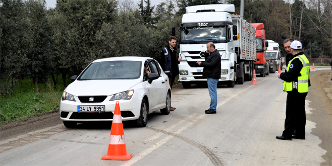Gemlik’te polis kuş uçurtmuyor