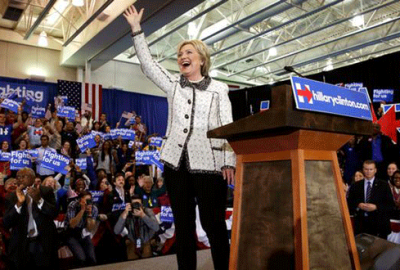 Clinton açık ara farkla kazandı