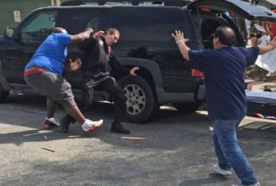 Ku Klux Klan’ın eyleminde arbede