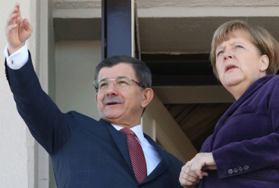 Davutoğlu ile Merkel arasında kritik görüşme