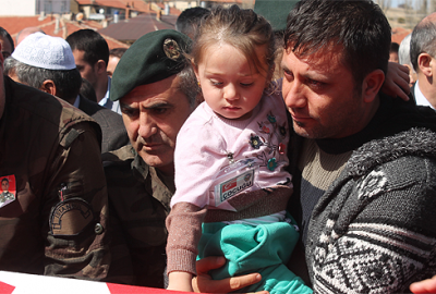 Kahraman babaya son bakış