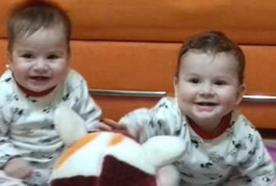 İkizleri yangın ayırdı