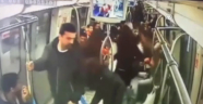 Metroda ‘bomba’ şakası güvenlik kamerasında