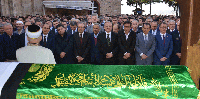 Yıldırım Emniyet Müdürü eşini kaybetti