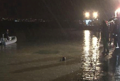 Otomobil denize düştü! 1 ölü, 2 yaralı