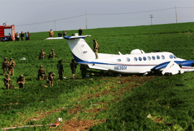 ABD uçağından Erbil’e zorunlu iniş