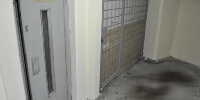 Asansörde ceset bulundu!