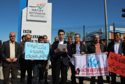 Erzin Kent Konseyi’nden Otogar Tepkisi