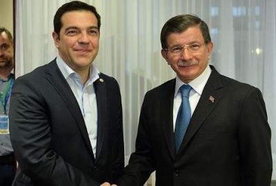 Başbakan Davutoğlu, Çipras ile görüştü