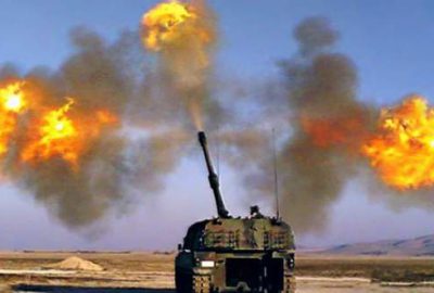 Fırtına obüsleri tekrar vurmaya başladı