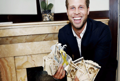 Evin bacasında servet buldu