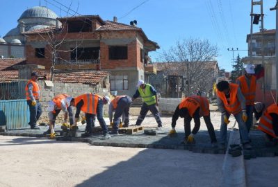 Suluova’da Sokaklar Yenileniyor