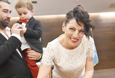 Sibel Tüzün evlendi