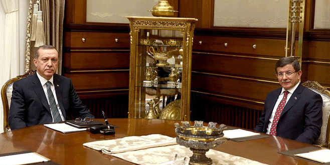 Cumhurbaşkanı Erdoğan, Başbakan Davutoğlu’nu kabul etti