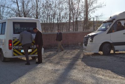 Okul Servisleri Denetlendi