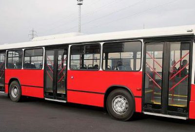 İşte Gana’ya hediye edilen otobüsler