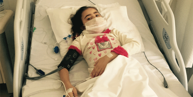 Mira bebeğin böbrekleriyle yaşama tutundu