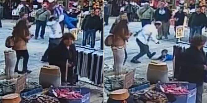 Çocuğa sinirlendiği için yere fırlatmış!