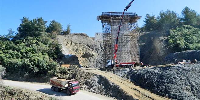 Mudanya-Gemlik çevre yolunda çalışmalar hızlandı