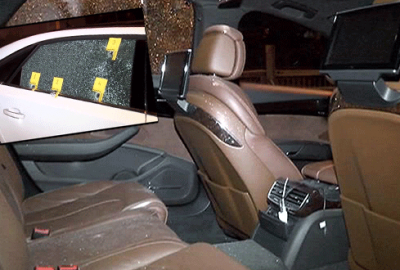 İş adamına kurşun yağmuru