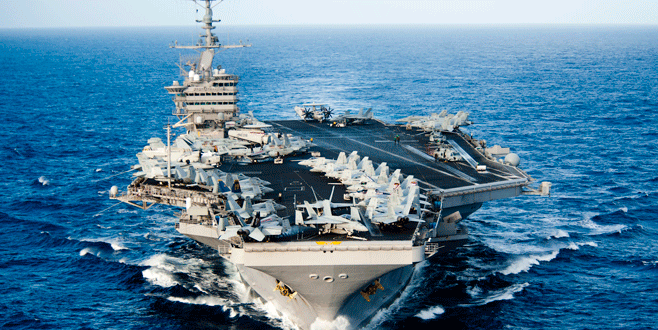 ABD nükleer uçak gemisi Güney Kore’de