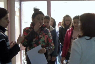 Piercingli YGS adayı için polis devreye girdi