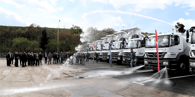 8 ayda 60 milyon liralık hizmet aracı