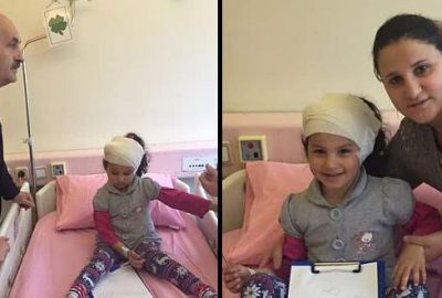 Patlamada Küçük Nisanur da yaralandı