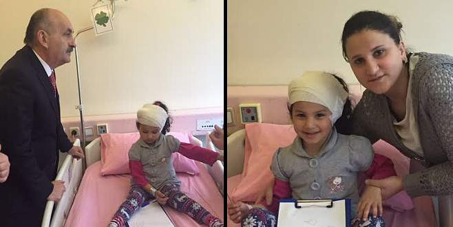 Patlamada Küçük Nisanur da yaralandı