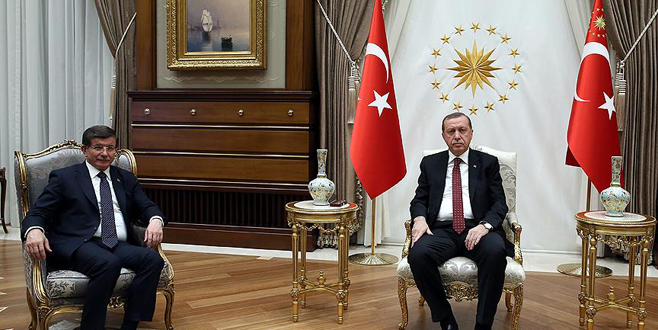 Cumhurbaşkanı Erdoğan, Başbakan Davutoğlu’nu kabul etti