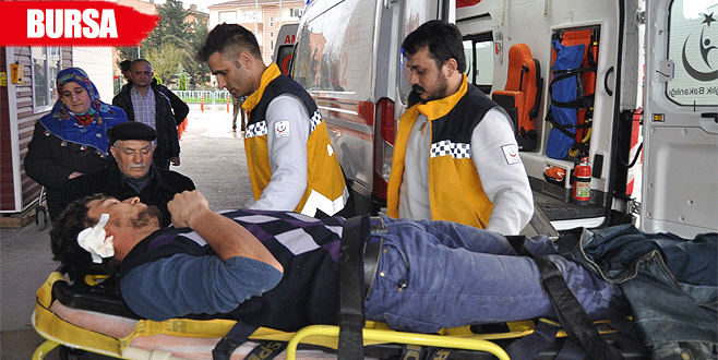 Genç işçi inşaattan düştü