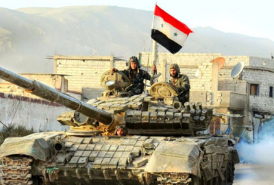 Ordu uçakların desteğiyle ilerliyor