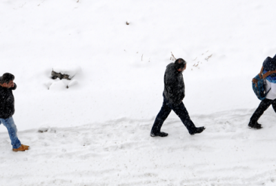 Mart ortasında kış