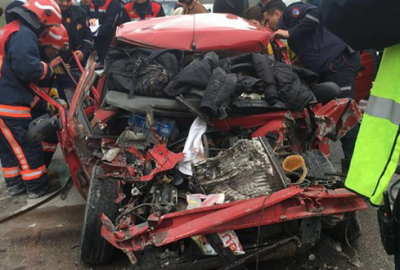 Korkunç kazada bir aile yok oldu