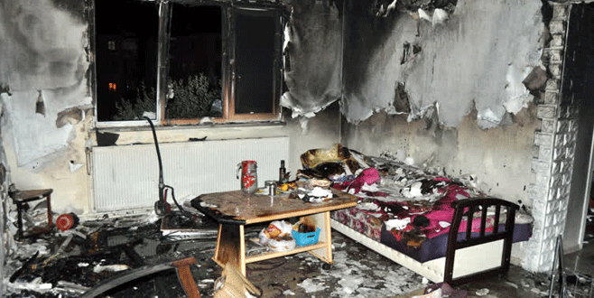 Bursa’da gaz sıkışması sonucu patlama!