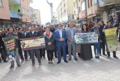Iğdır’da Halepçe Katliamı Protesto Edildi