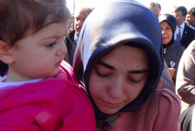 Kahraman babaya son bakış