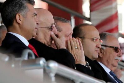 Erdoğan Çanakkale’de gözyaşlarını tutamadı