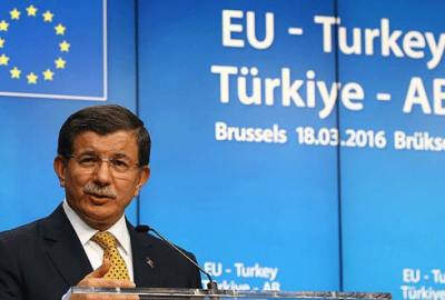 Davutoğlu PKK çadırına izin veren Belçika’ya sitem etti