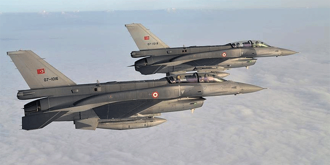 Irak’ın kuzeyine hava harekatı