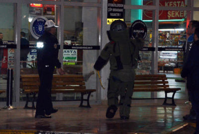 Terminalde korku dolu dakikalar