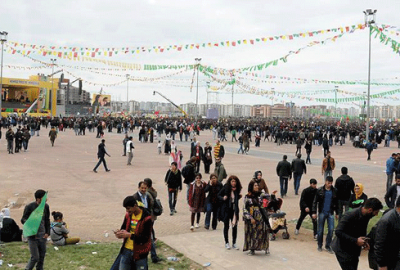 Diyarbakır’da nevruz etkinliği ilgi görmedi